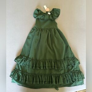 Bailey’s Blossums little girls ruffle maxi dress size 5t